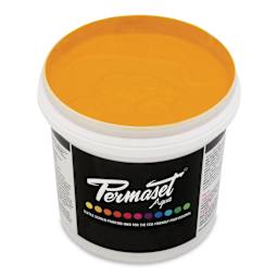 Permaset Aqua Fabric Ink - Yellow Red, Liter