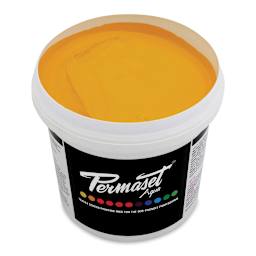 Permaset Aqua Fabric Ink - Supercover Yellow Red, Liter