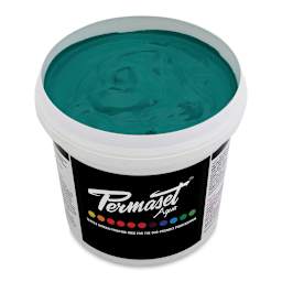 Permaset Aqua Fabric Ink - Supercover Green B, Liter