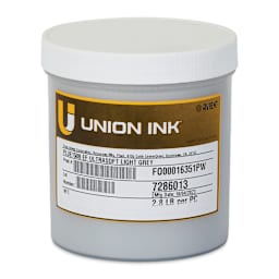Union Ultrasoft Plastisol Liberty Series Ink - Quart, Light Gray