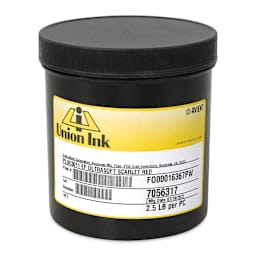 Union Ultrasoft Plastisol Liberty Series Ink - Quart, Scarlet Red