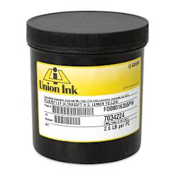 Union Ultrasoft Plastisol Liberty Series Ink - Quart, Lemon Yellow