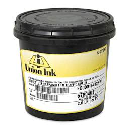 Union Ultrasoft Plastisol Liberty Series Ink - Quart, Traffic Green