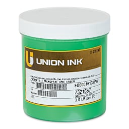 Union Maxopake Liberty Series Ink - Quart, Lime Green