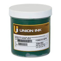 Union Maxopake Liberty Series Ink - Quart, Chrome Green