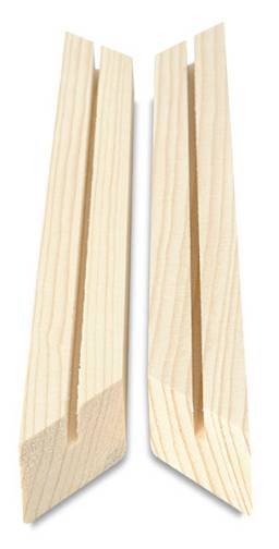 Blick Wooden Balusters - 2 Balusters shown vertically
