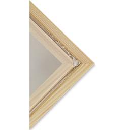 Blick Screen Printing Frame - 10" x 12", 110 Monofilament Polyester Mesh (Corner of frame)