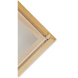 Blick Screen Printing Frame - 8" x 10", 110 Monofilament Polyester Mesh (Corner of frame)