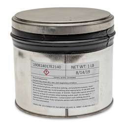 Hanco Oil Based Etching Ink - 1 lb, Blue Black - back
