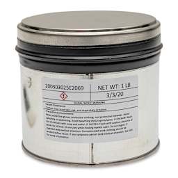 Hanco Oil Based Etching Ink - 1 lb, Bone Black - back