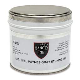 Hanco Oil Based Etching Ink - 1 lb, Payne's Gray - front