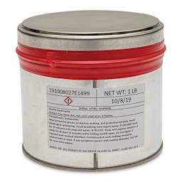 Hanco Oil Based Etching Ink - 1 lb, Medium Red - back