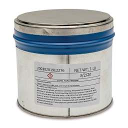 Hanco Oil Based Etching Ink - 1 lb, Phthalo Blue - back