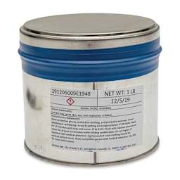 Hanco Oil Based Etching Ink - 1 lb, Cobalt Blue - back