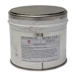 Hanco Oil Based Etching Ink - 1-1/2 lb, Opaque White - back