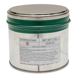 Hanco Oil Based Etching Ink - 1 lb, Medium Green - back