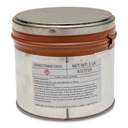 Hanco Oil Based Etching Ink - 1 lb, Sepia - back