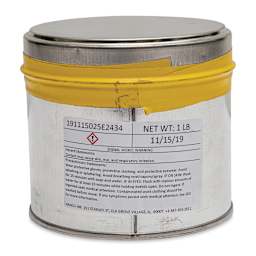 Hanco Litho Ink - 1 lb, Yellow Ochre - back