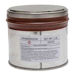 Hanco Litho Ink - 1 lb, Raw Umber - back