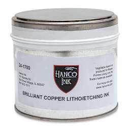 Hanco Litho Ink - 1 lb, Brilliant Copper - front