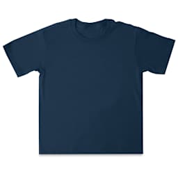 First Quality 50/50 T-Shirts, Youth Sizes - Navy Small (6-8)