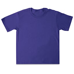 First Quality 50/50 T-Shirts, Youth Sizes - Purple Medium (10-12)