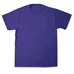 First Quality 50/50 T-Shirts, Adult Sizes - Purple Small