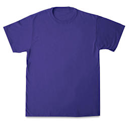 First Quality 50/50 T-Shirts, Adult Sizes - Purple Large