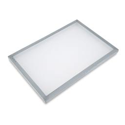 Speedball Screen Printing Frame - 155 Mesh, White, 25" x 36" - top view, angled