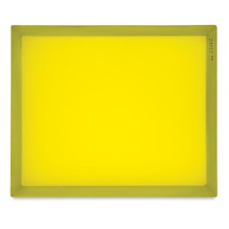 Speedball Screen Printing Frame - 230 Mesh, Yellow, 20" x 24"
