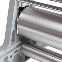 999 Model II Etching Press (Close-up of rollers)