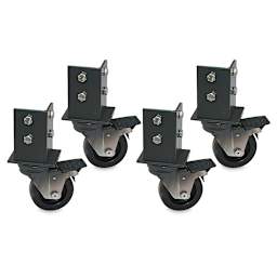 Conrad Casters for Multimedia Press - Set of 4, 4"