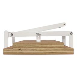 Woodzilla Hand Lino Press - White, 11-3/4" x 16-1/2", Wide Base