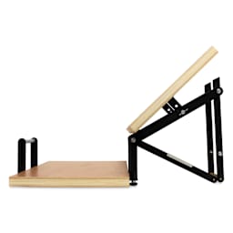 Woodzilla Hand Lino Press - Matte Black, 16-1/2" x 23-3/8", press open