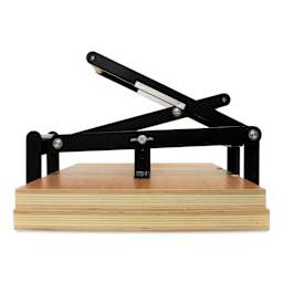 Woodzilla Hand Lino Press - Matte Black, 16-1/2" x 23-3/8"