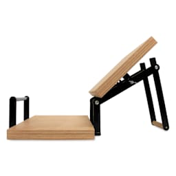 Woodzilla Hand Lino Press - Matte Black, 11-3/4" x 16-1/2", open press