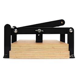 Woodzilla Hand Lino Press - Matte Black, 5-7/8" x 8-1/4"