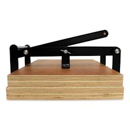 Woodzilla Hand Lino Press - Matte Black, 19" x 12-1/2"