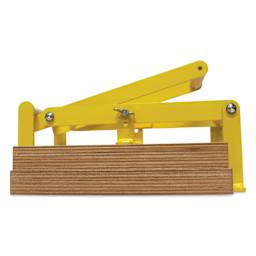 Woodzilla Hand Lino Press - Yellow, 11-3/4" x 16-1/2"