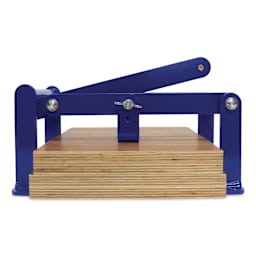 Woodzilla Hand Lino Press - Blue, 8-1/4" x 11-3/4"