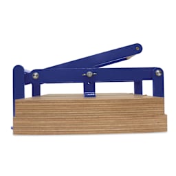 Woodzilla Hand Lino Press - Blue, 11-3/4" x 16-1/2"