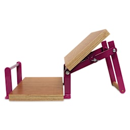 Woodzilla Hand Lino Press - Purple, 8-1/4" x 11-3/4", press open