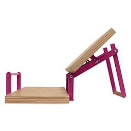 Woodzilla Hand Lino Press - Purple, 11-3/4" x 16-1/2", press open