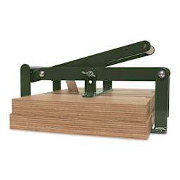 Woodzilla Hand Lino Press - Dark Green, 11-3/4" x 16-1/2"