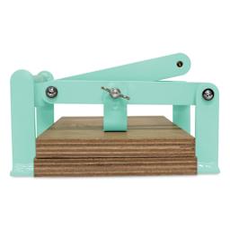 Woodzilla Hand Lino Press - Mint, 5-7/8" x 8-1/4"