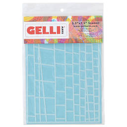 Gelli Arts Stencil - Ladder, 5-1/2" x 7-1/2" (In packaging)