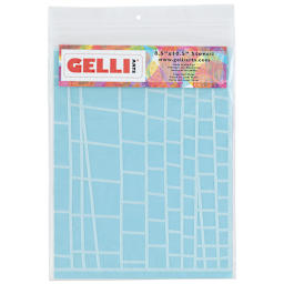 Gelli Arts Stencil - Ladder, 8-1/2" x 10-1/2" (In packaging)