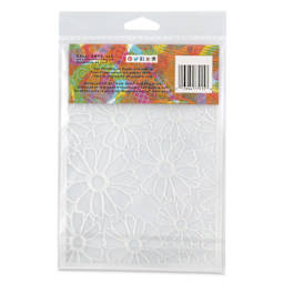 Gelli Arts Stencil - Flower, 5-1/2" x 7-1/2"