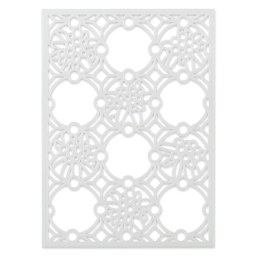 Gelli Arts Stencil - Edelweiss, 5" x 7" - out of packaging