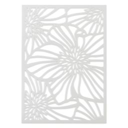 Gelli Arts Stencil - Hellebore, 5" x 7" - out of packaging